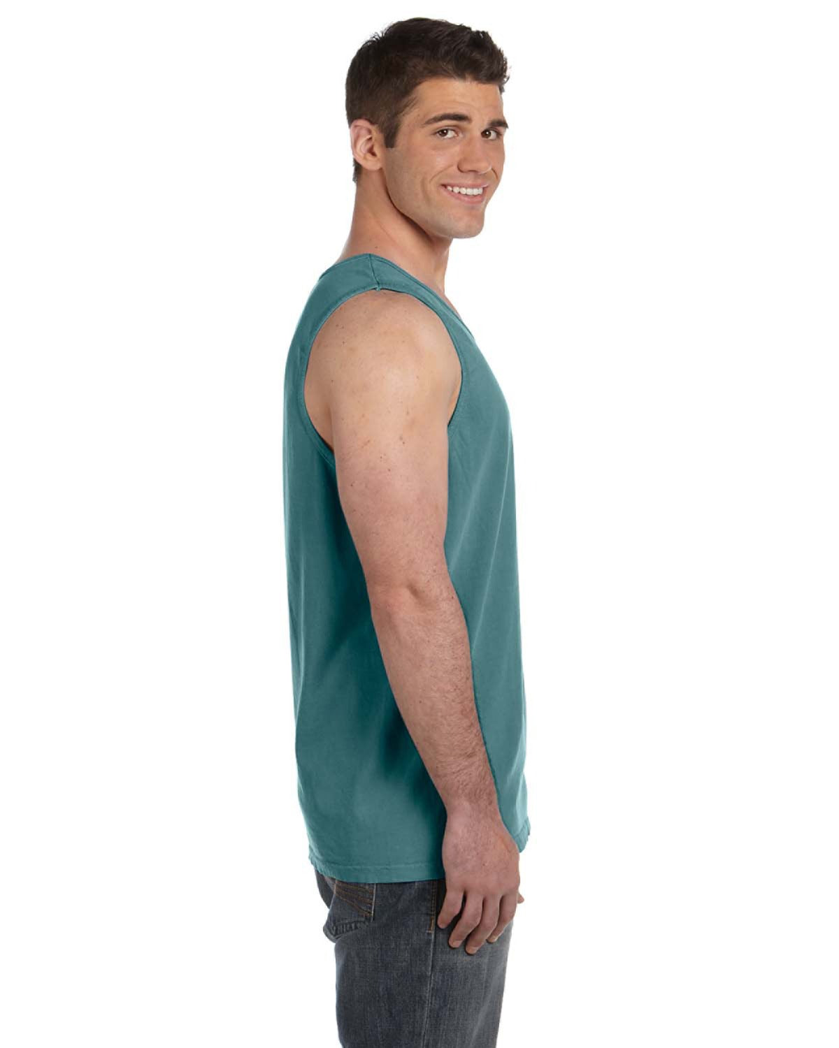 Unisex Heavyweight RS Tank - Blue Spruce