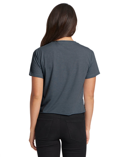 Women's Festival Cali Crop T-Shirt - Antique Denim