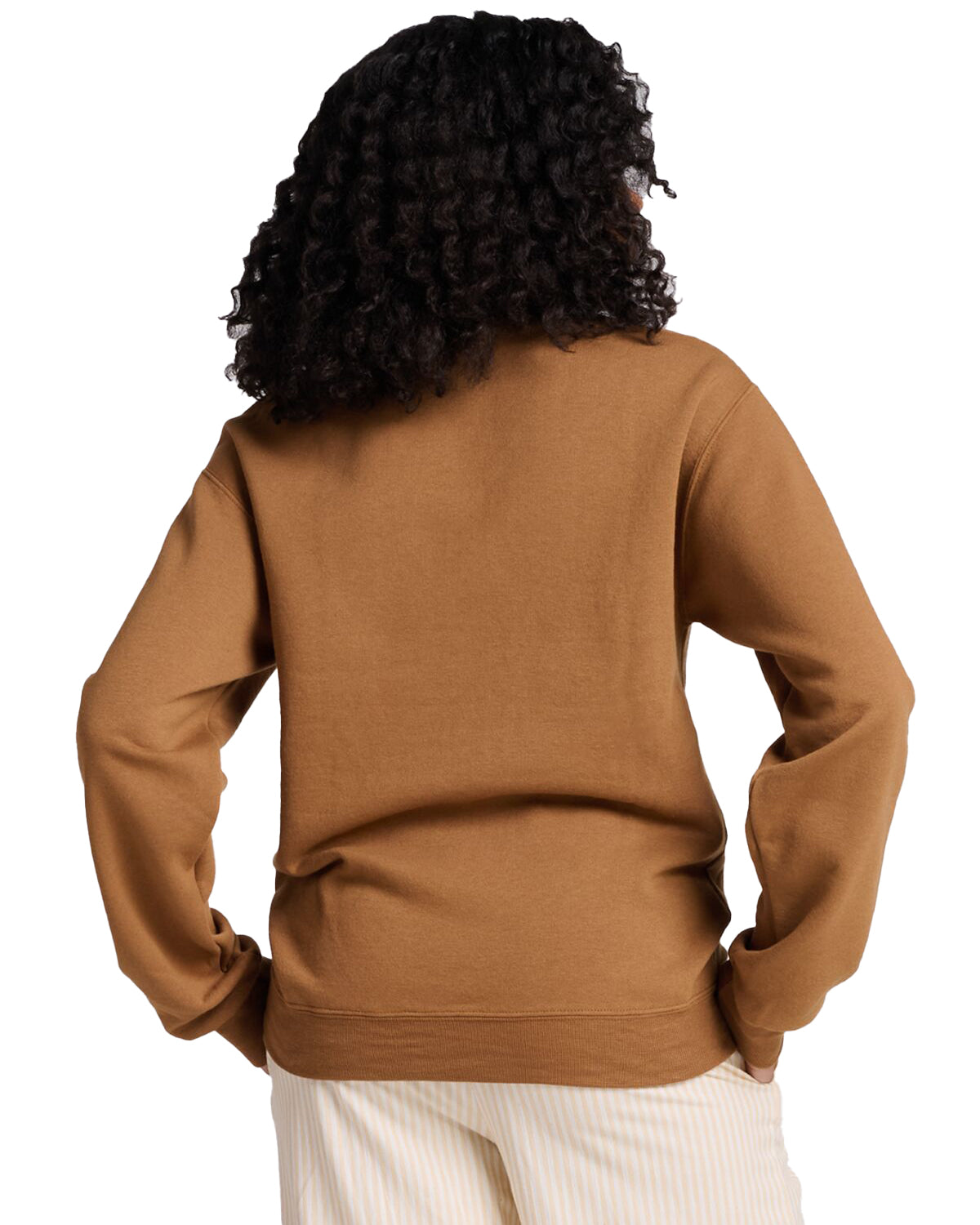 Unisex NuBlend® Fleece Crew - Golden Pecan