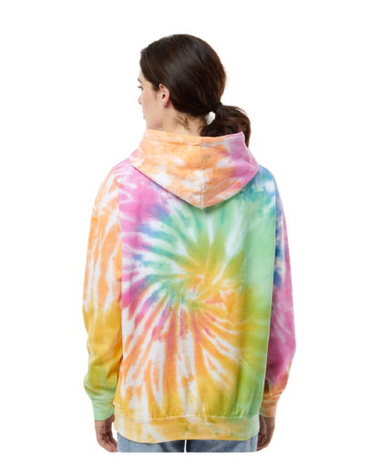 Unisex Tie-Dyed Pullover Hoodie - Eternity
