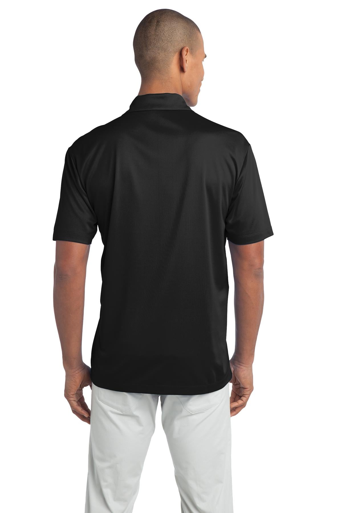 Unisex Silk Touch Performance Polo - Black