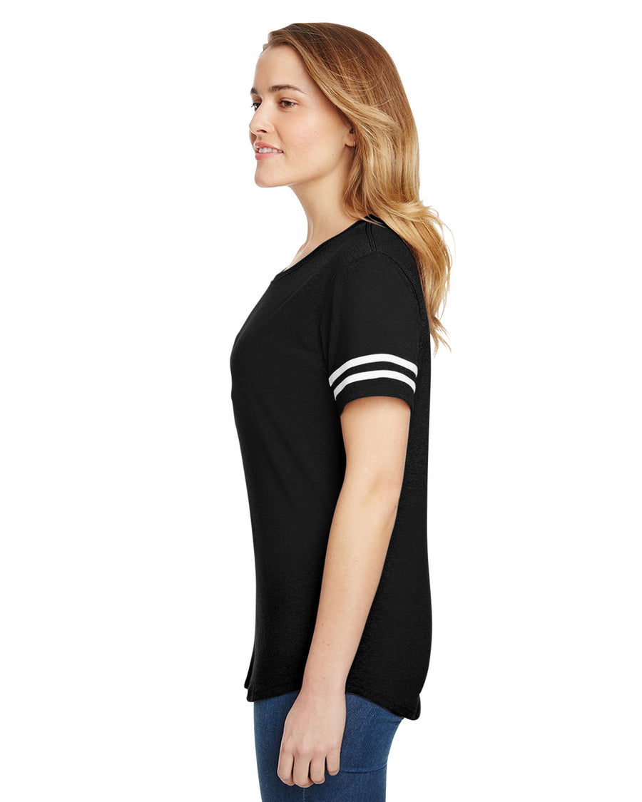 Heavy Cotton™ Women's Victory T-Shirt - Black / White