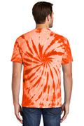 Unisex Tie-Dye Tee - Orange