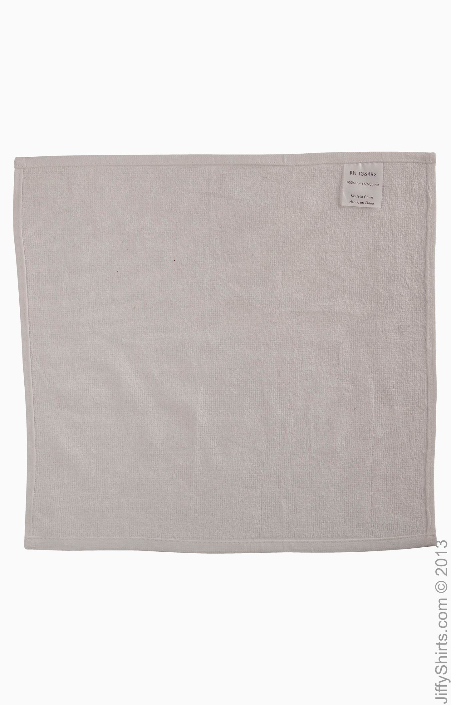 Square Super Fan Rally Towel - White
