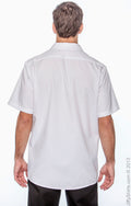 Men's Industrial Short-Sleeve Work Shirt - White