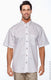 Harriton M500S - Men's Easy Blend™ Short-Sleeve Twill Shirt with Stain-Release - White