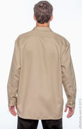 Unisex Long-Sleeve Work Shirt - Khaki