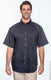 Harriton M500S - Men's Easy Blend™ Short-Sleeve Twill Shirt with Stain-Release - Navy