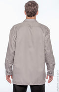 Unisex Long-Sleeve Work Shirt - Silver Gray