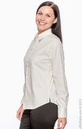Women's Easy Blend™ Long-Sleeve Twill Shirt with Stain-Release - Creme