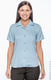 Harriton M570W - Women's Bahama Cord Camp Shirt - Cloud Blue