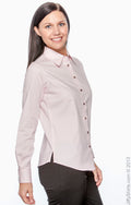 Women's Easy Blend™ Long-Sleeve Twill Shirt with Stain-Release - Blush