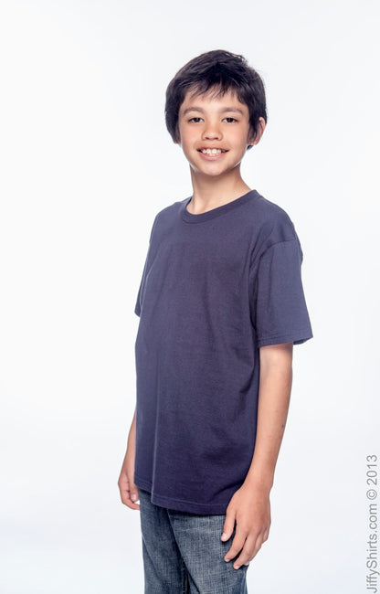 Youth Lightweight T-Shirt - Navy