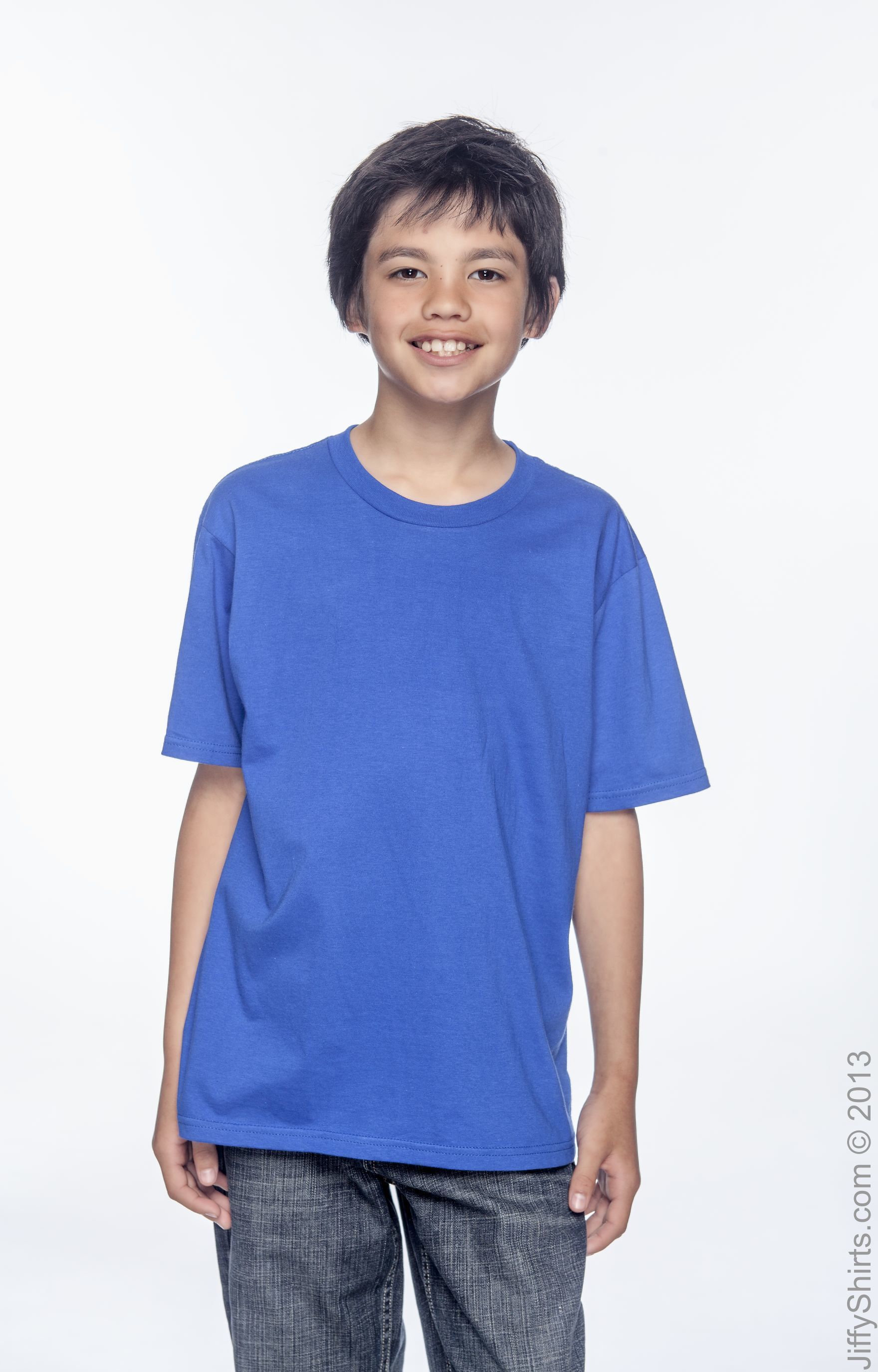 Youth Lightweight T-Shirt - Royal Blue