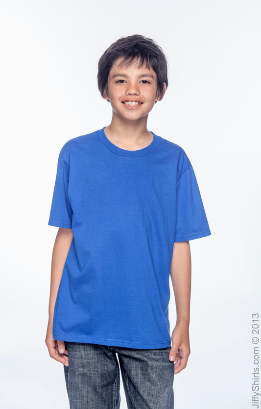 Youth Lightweight T-Shirt - Royal Blue