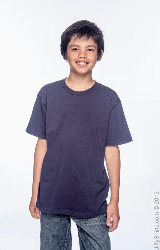 Youth Lightweight T-Shirt - Navy