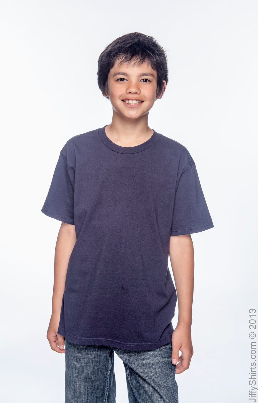 Youth Lightweight T-Shirt - Navy