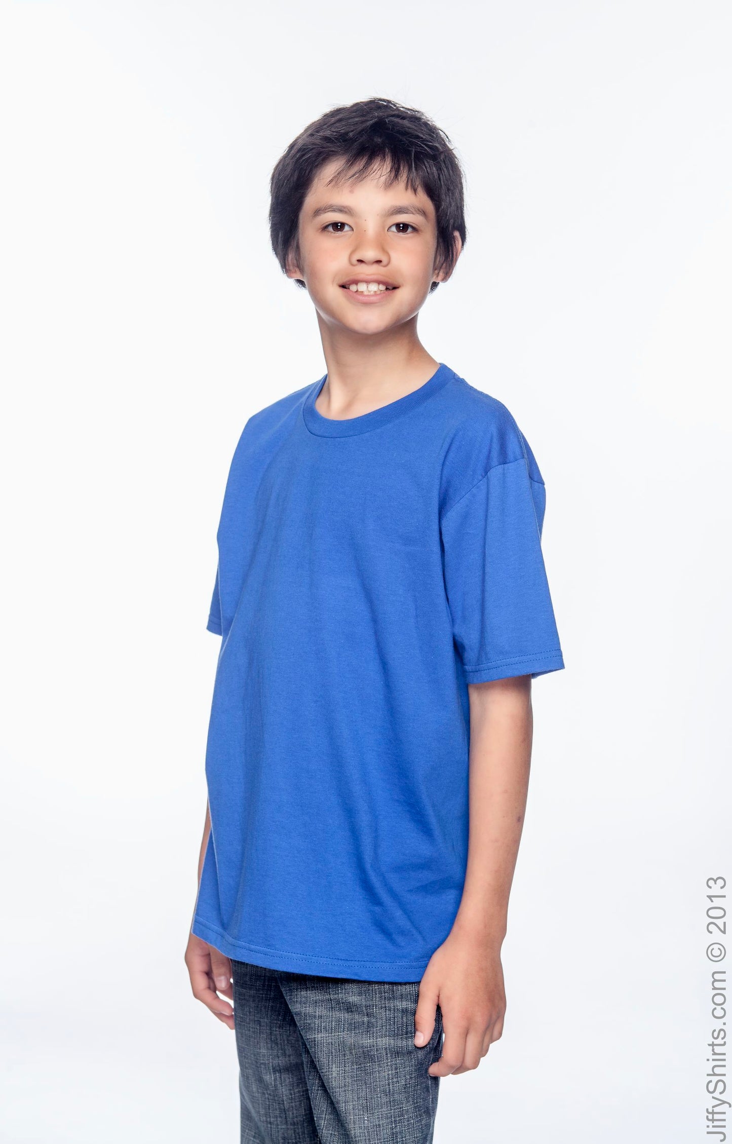 Youth Lightweight T-Shirt - Royal Blue