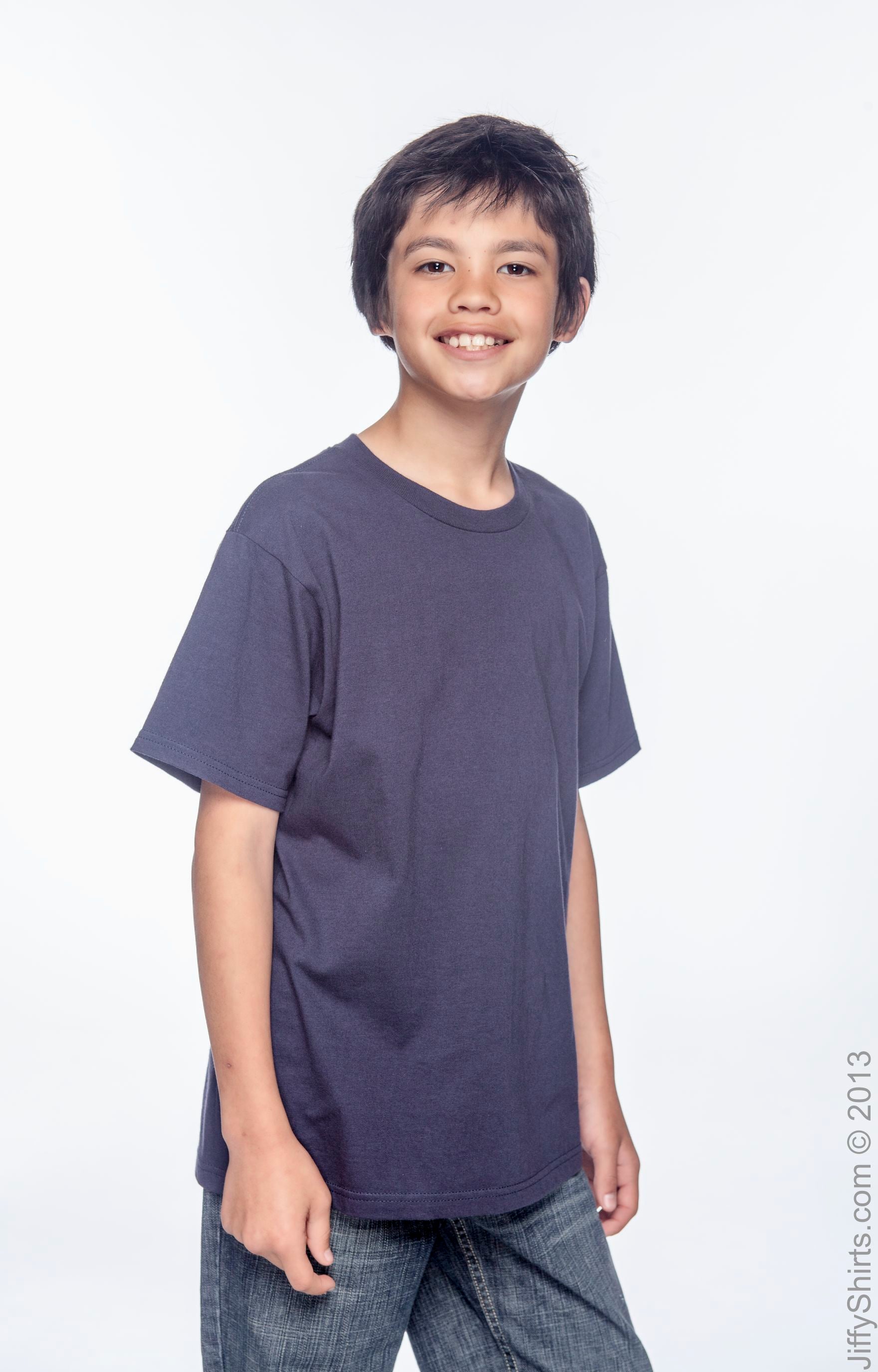 Youth Lightweight T-Shirt - Navy