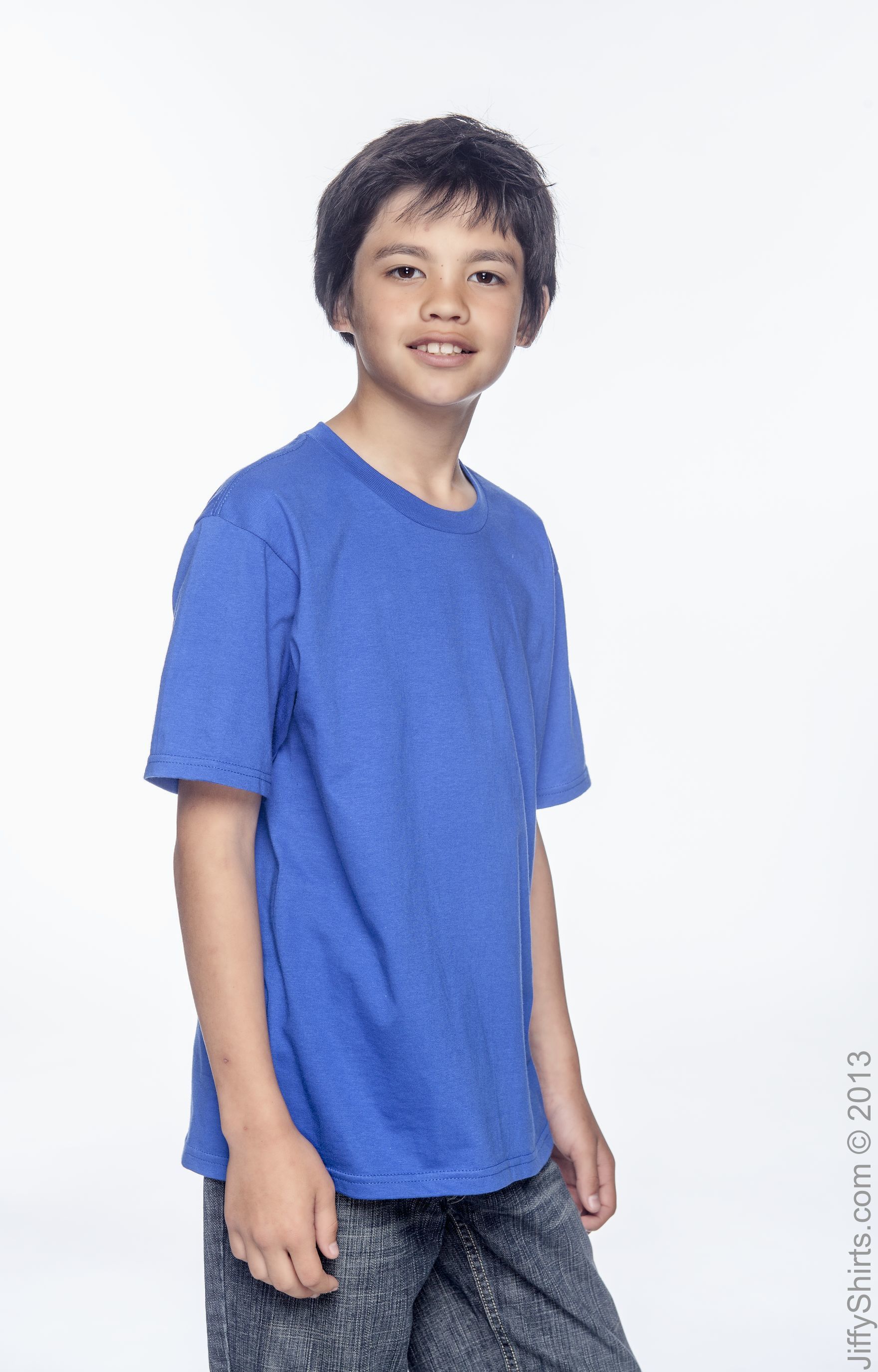 Youth Lightweight T-Shirt - Royal Blue