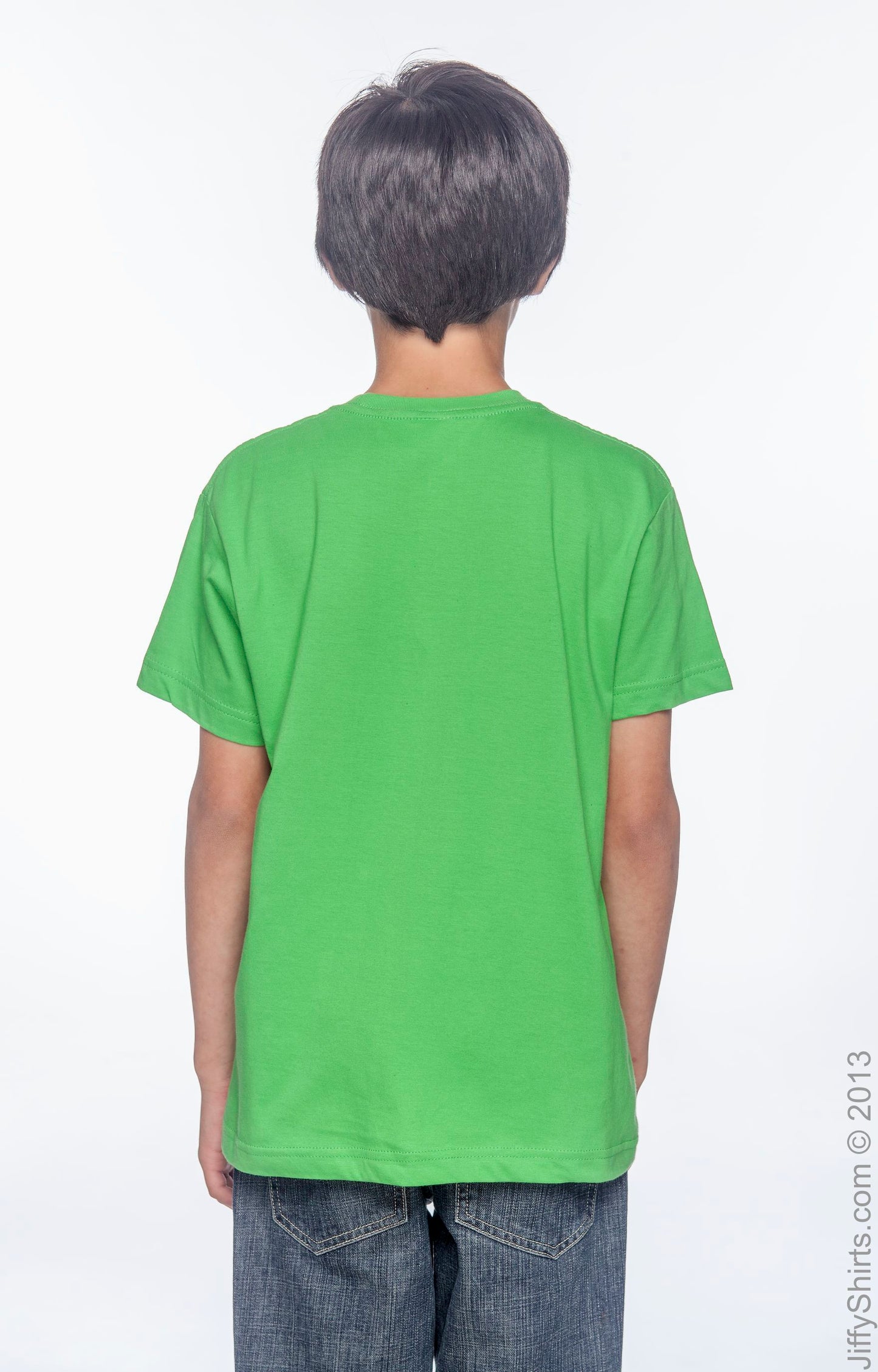 Youth Fine Jersey T-Shirt - Apple