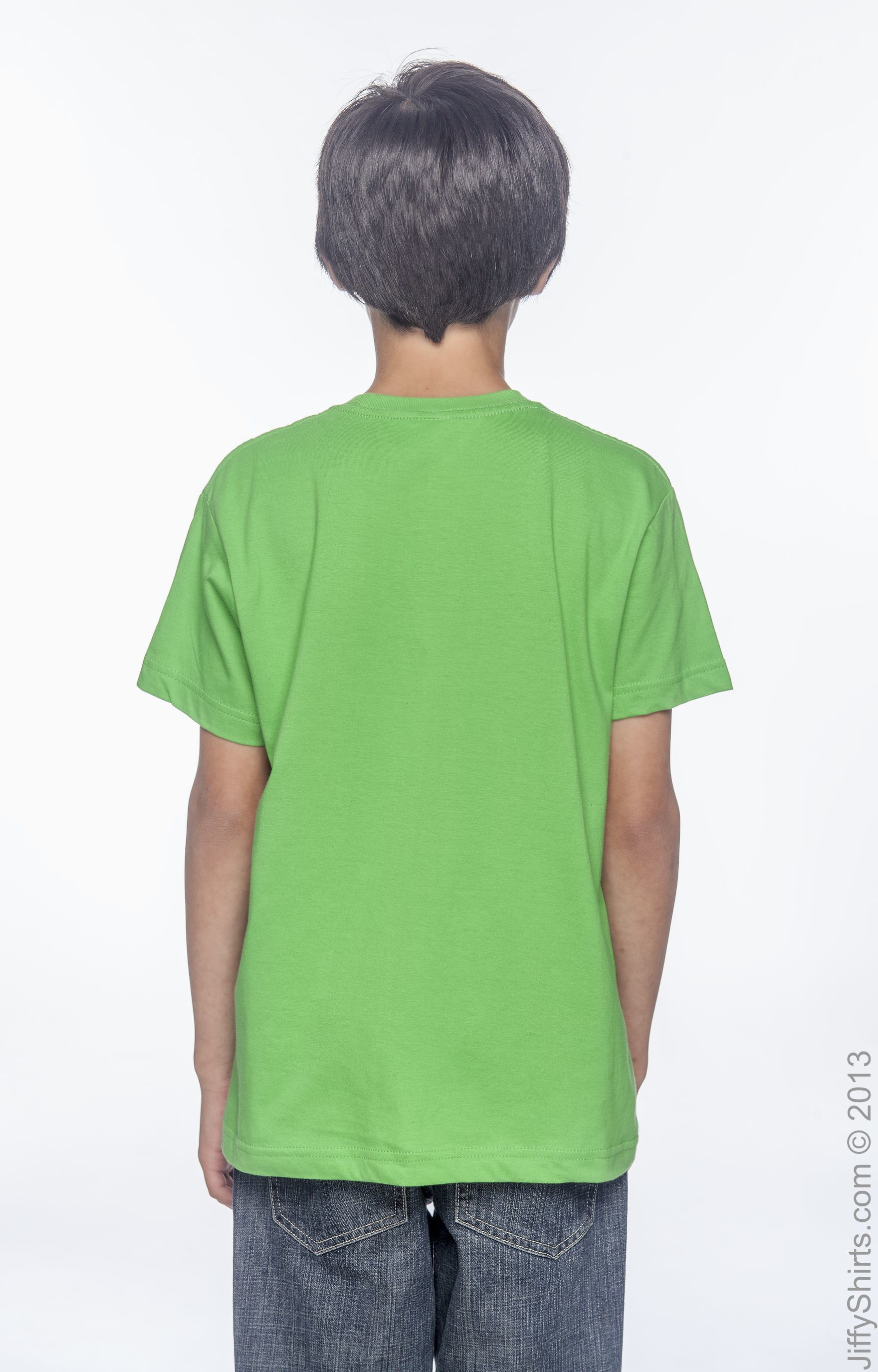 Youth Fine Jersey T-Shirt - Apple