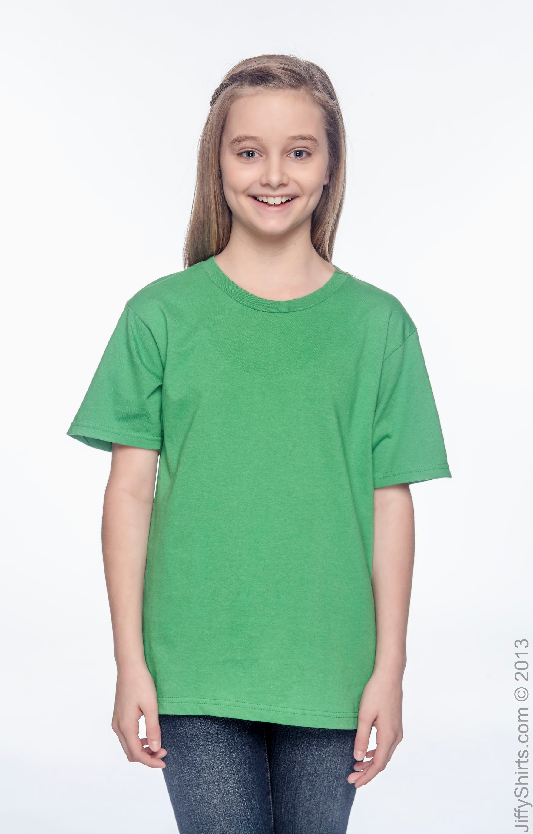 Youth Lightweight T-Shirt - Green Apple
