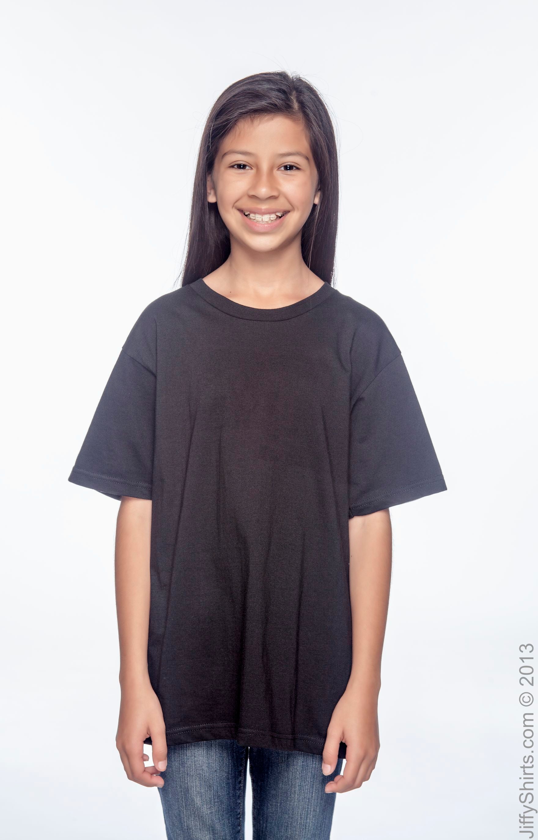 Youth Lightweight T-Shirt - Black