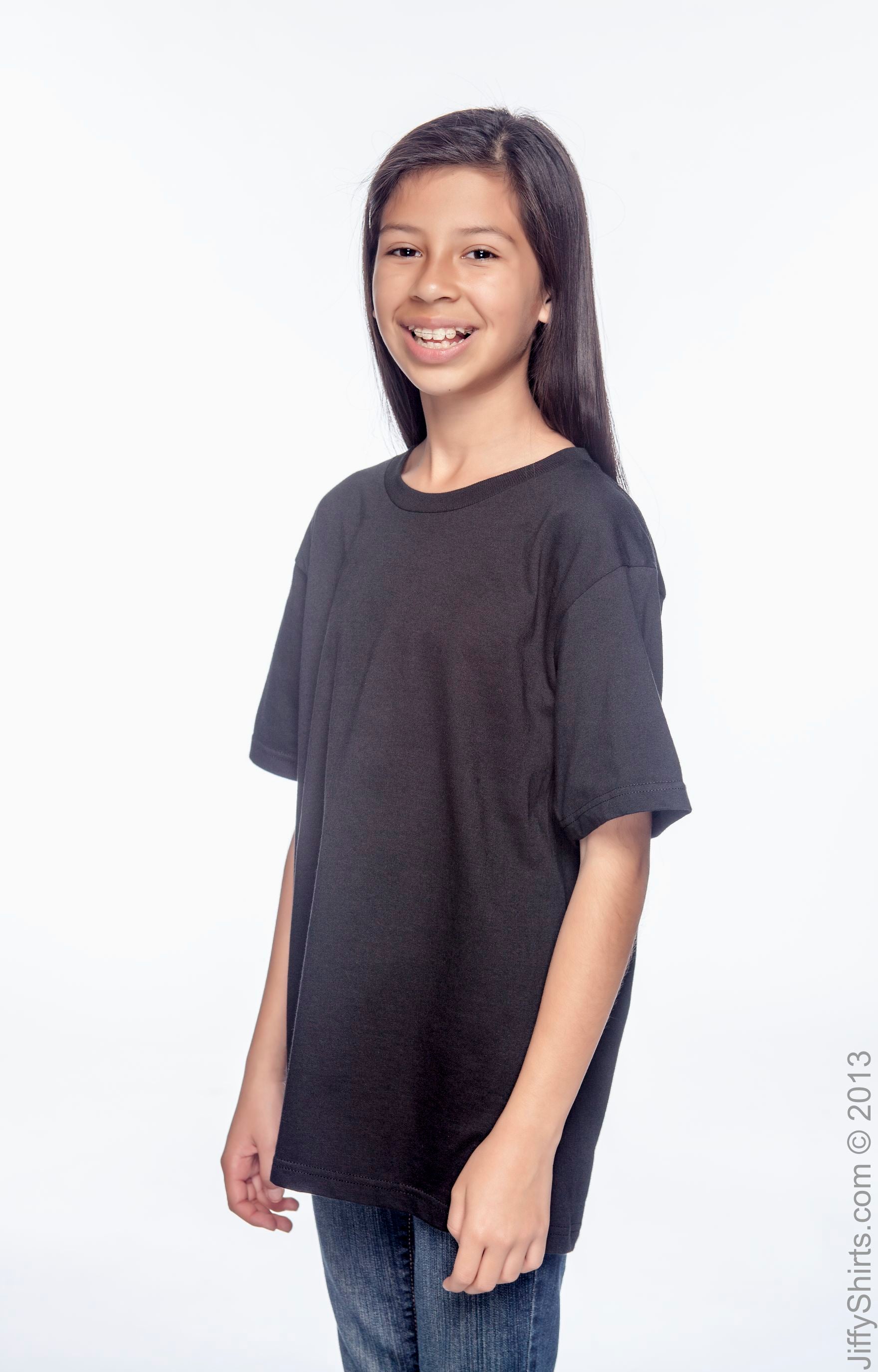 Youth Lightweight T-Shirt - Black
