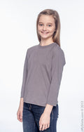 Youth Performance® Youth Long-Sleeve T-Shirt - Charcoal
