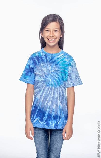 Youth 100% Cotton T-Shirt - Blue Jerry