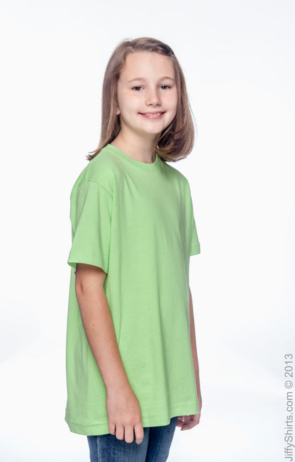 Youth Fine Jersey T-Shirt - Key Lime