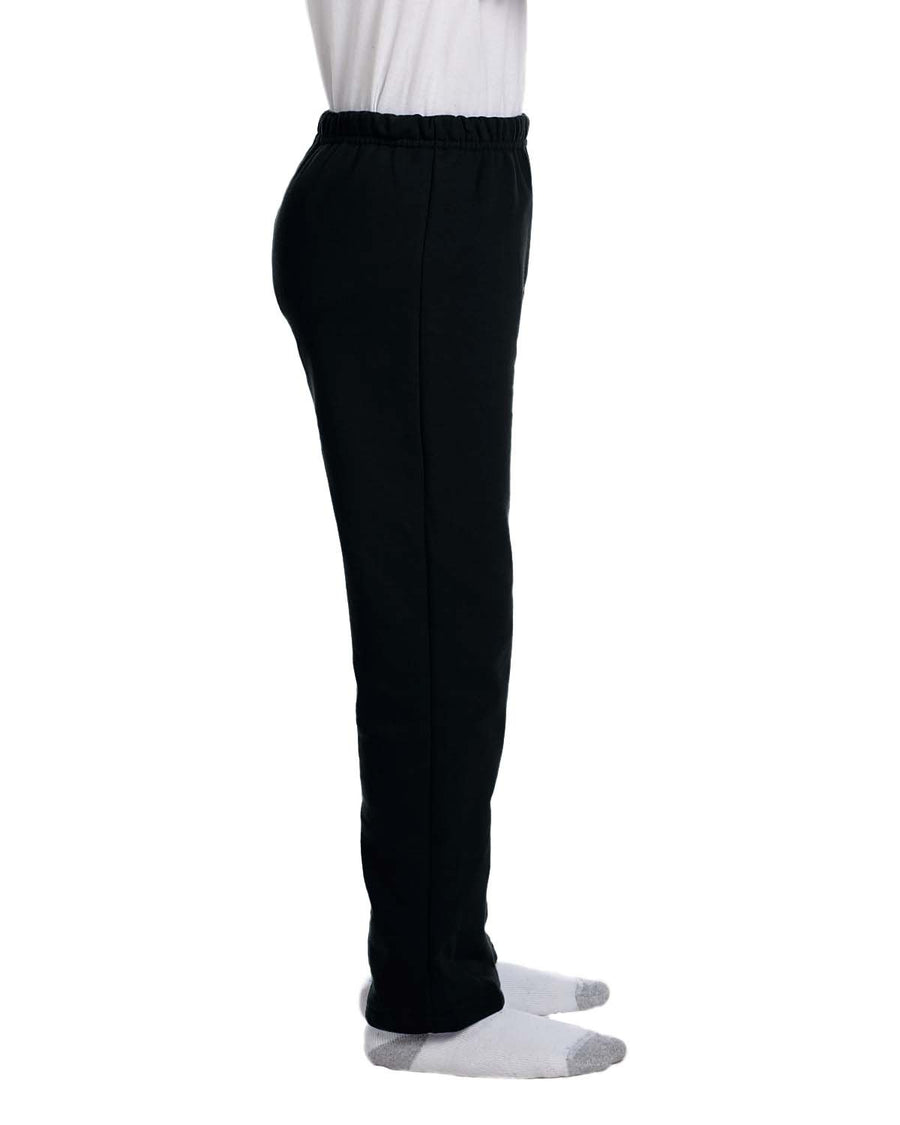 Youth Heavy Blend™ 50/50 Open-Bottom Sweatpants - Black
