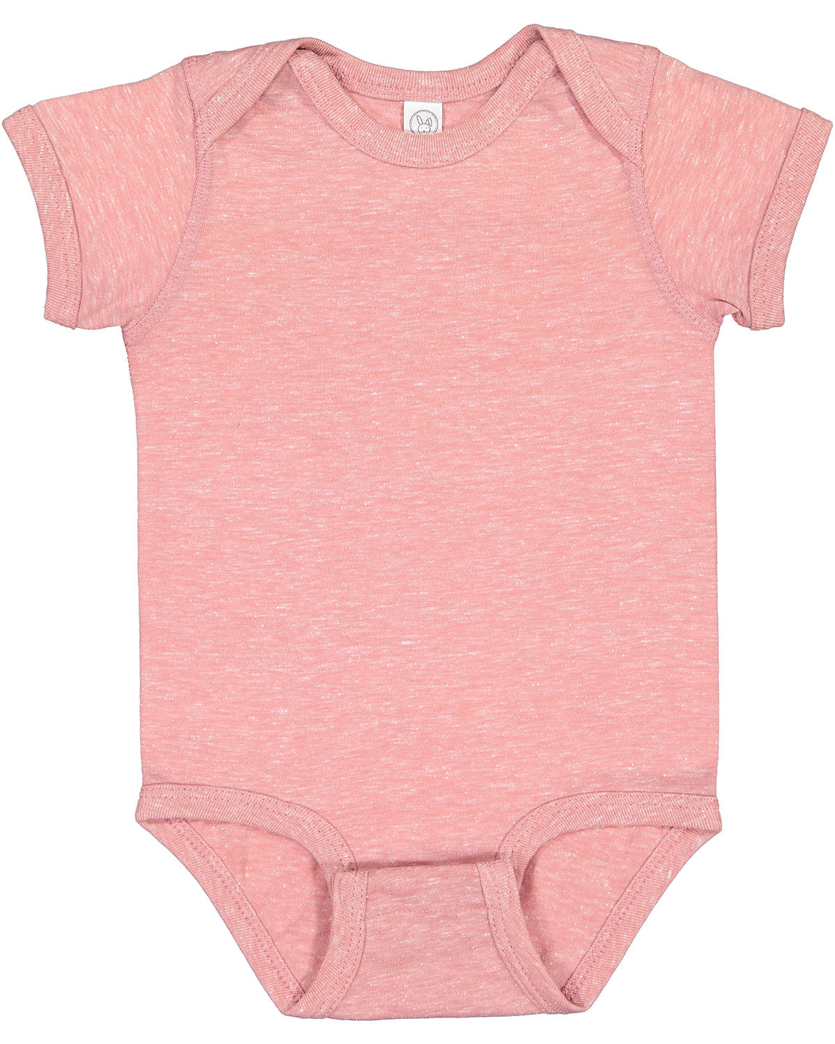 Infant Harborside Melange Bodysuit - Mauvelous Melange