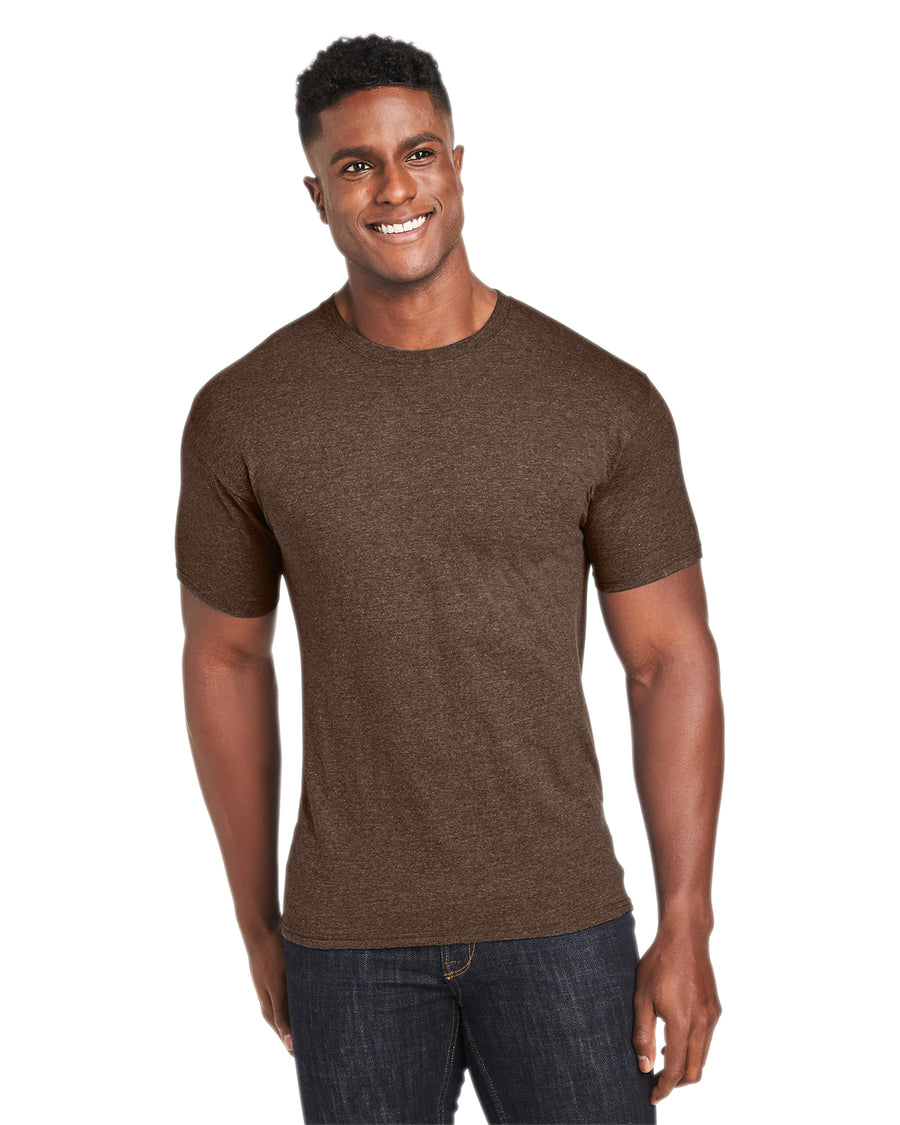 Perfect-T Triblend Short Sleeve Tee - Drk Choco Hthr