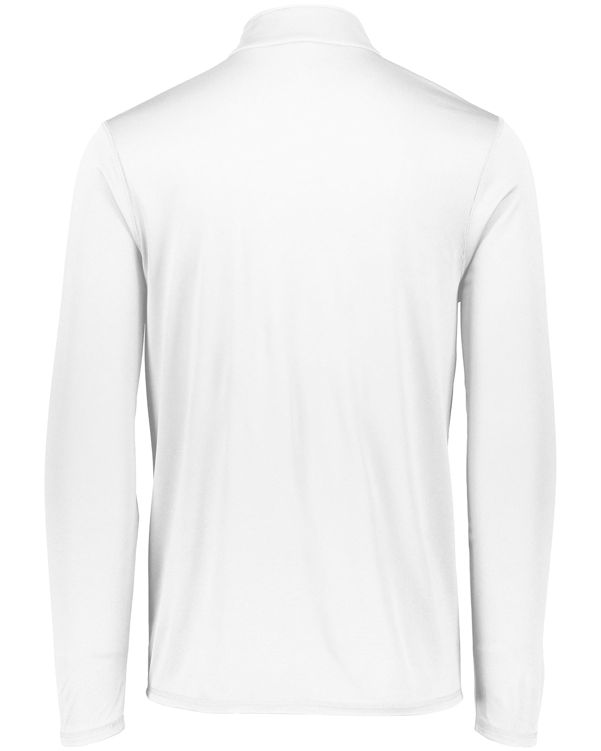 Unisex Attain Quarter-Zip Pullover - White