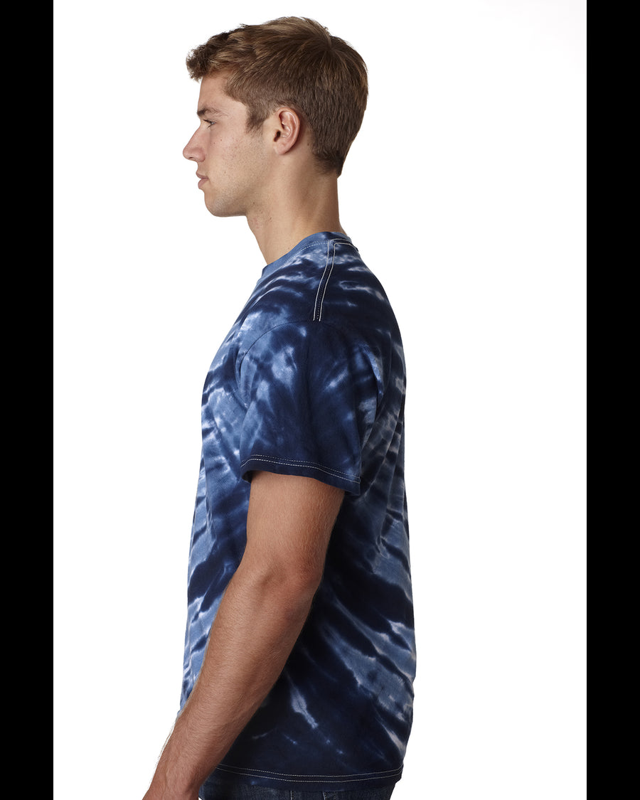 Unisex Tiger Stripe T-Shirt - Navy