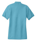 Women's Silk Touch Polo - Maui Blue