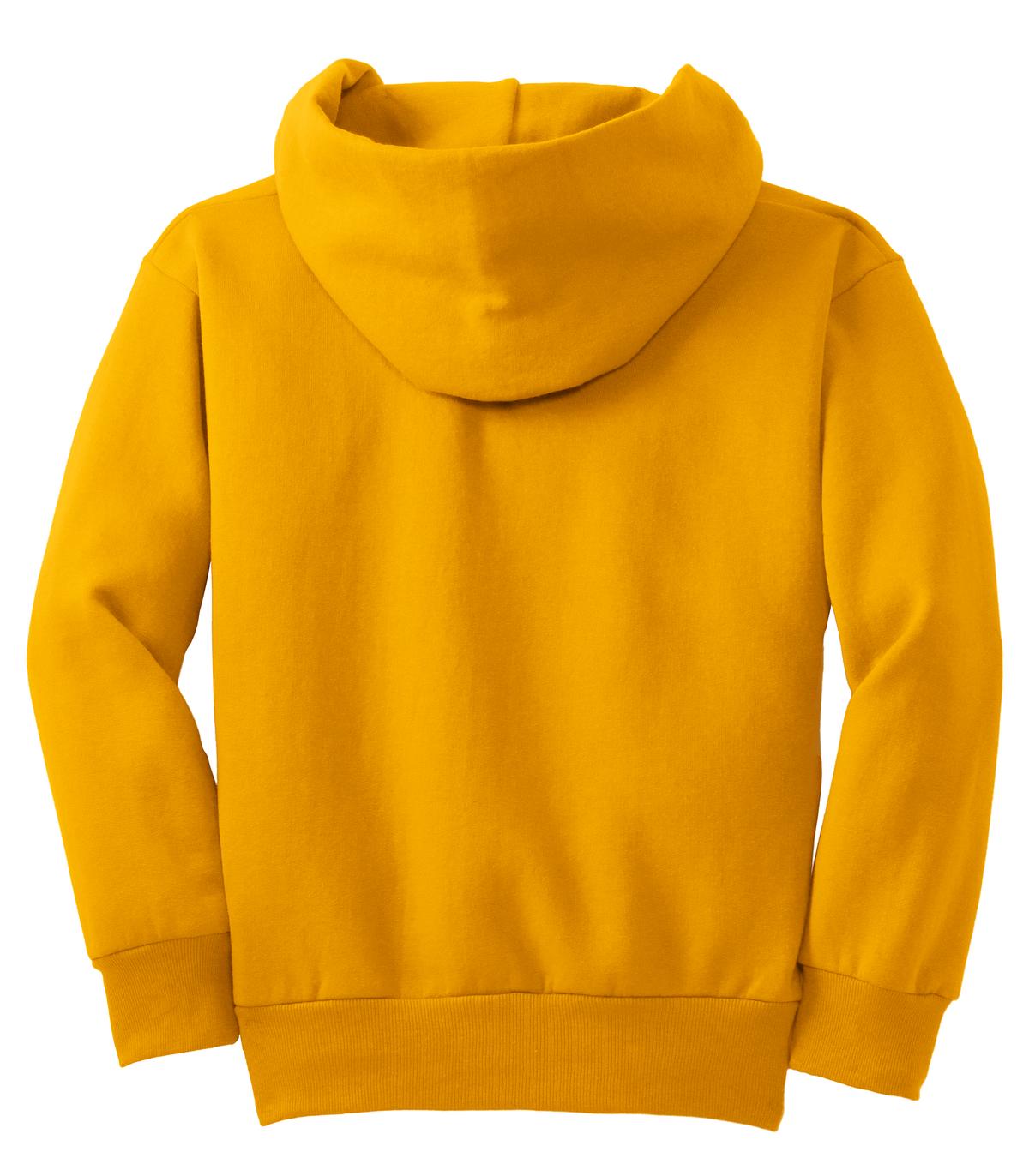 Youth Core Fleece Pullover Hoodie - Gold