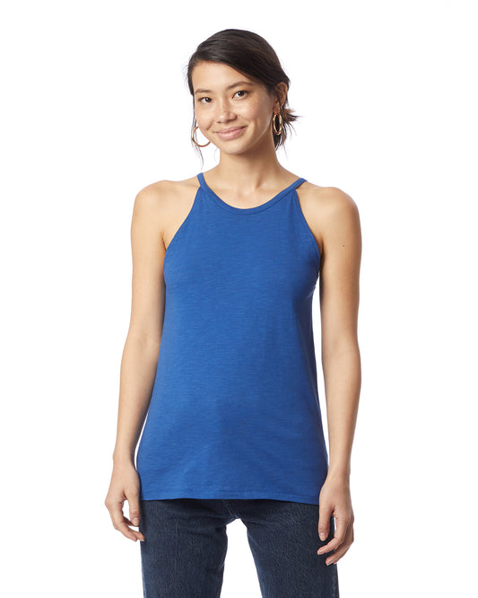 Women's Slub Sporty Tank - Royal Blue