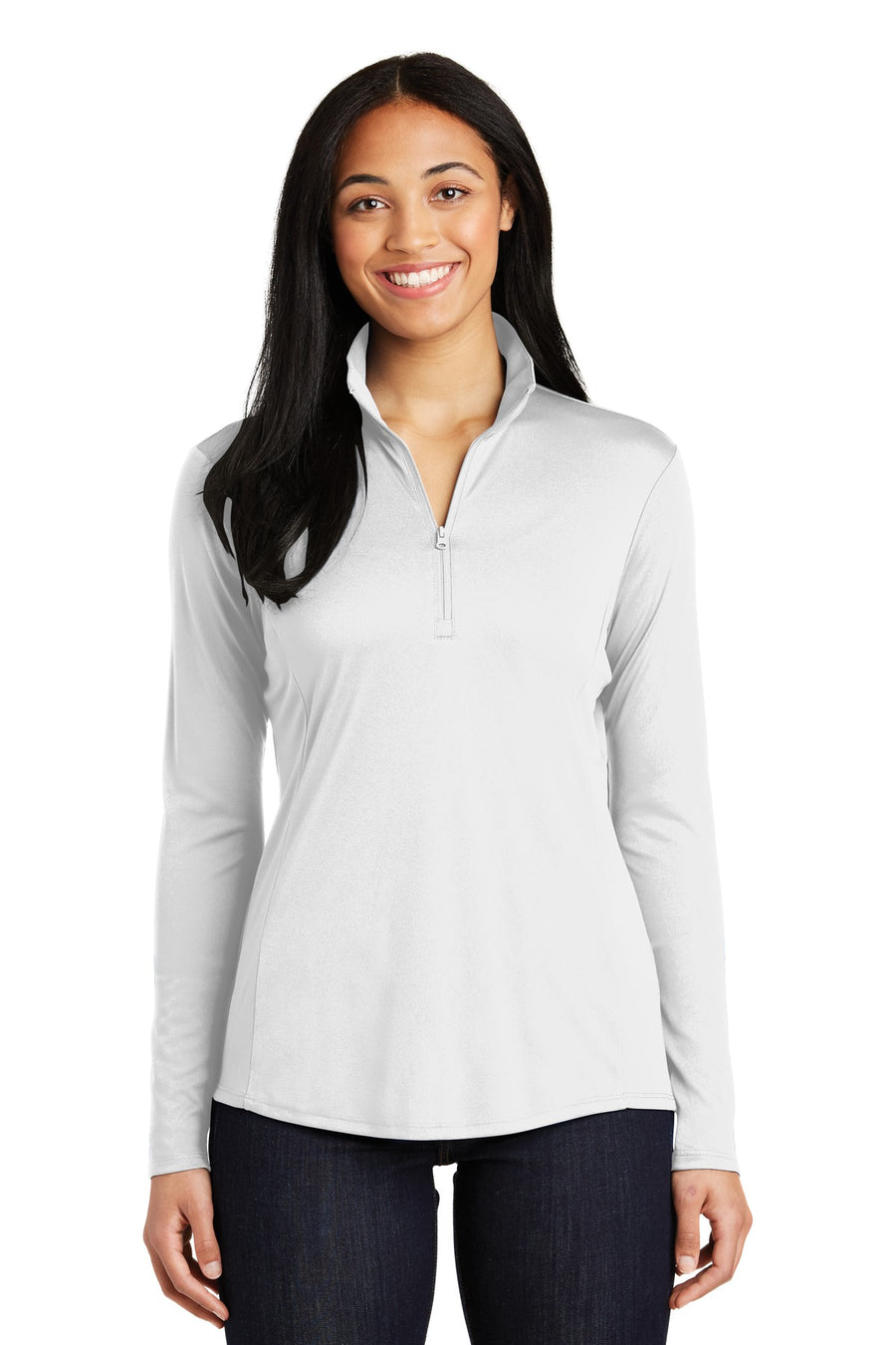 Women's PosiCharge Competitor 1/4-Zip Pullover - White