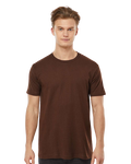 Unisex Fine Jersey Tee - Brown