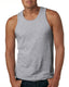 Next Level 3633 - Men's Cotton Tank - Heather Gray