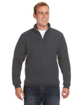 Unisex Heavyweight Fleece Quarter-Zip - Charcoal Heather