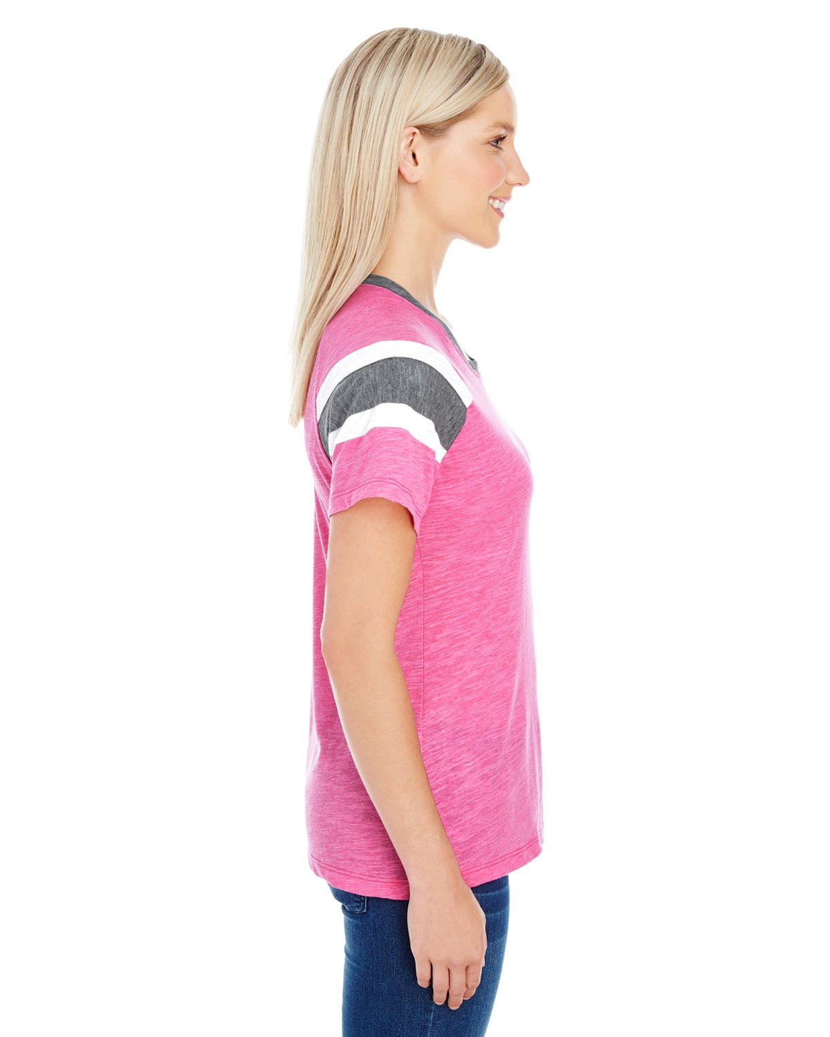 Women's Fanatic Short-Sleeve T-Shirt - Pw Pink / Slt / White