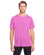 Core365 CE111 - Unisex Fusion ChromaSoft™ Performance T-Shirt - Charity Pink