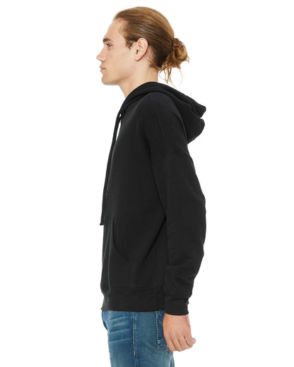Unisex Sponge Fleece Pullover DTM Hoodie - Black