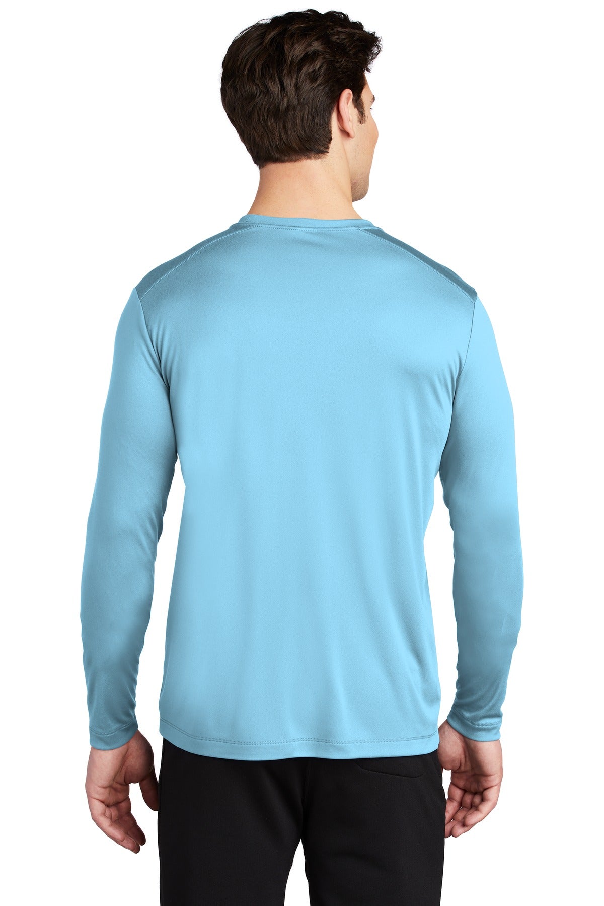 Unisex Posi-UV Pro Long Sleeve Tee - Light Blue