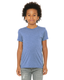 Bella + Canvas 3413Y - Youth Triblend Short-Sleeve T-Shirt - Blue Triblend