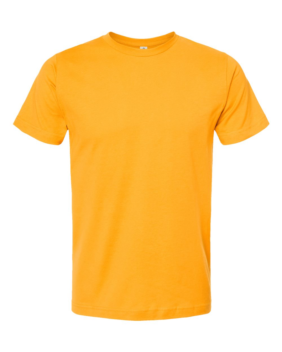 Unisex Fine Jersey Tee - Gold